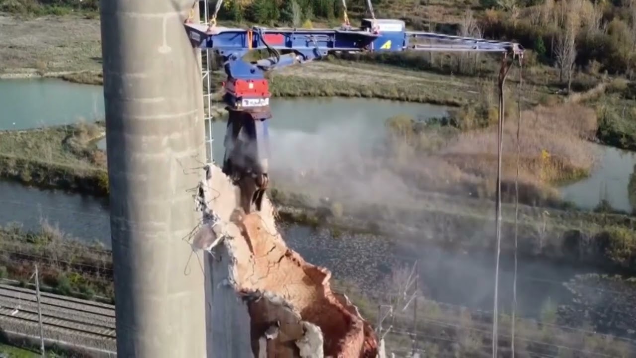 Chantier de la cimenterie Lafarge - La Couronne