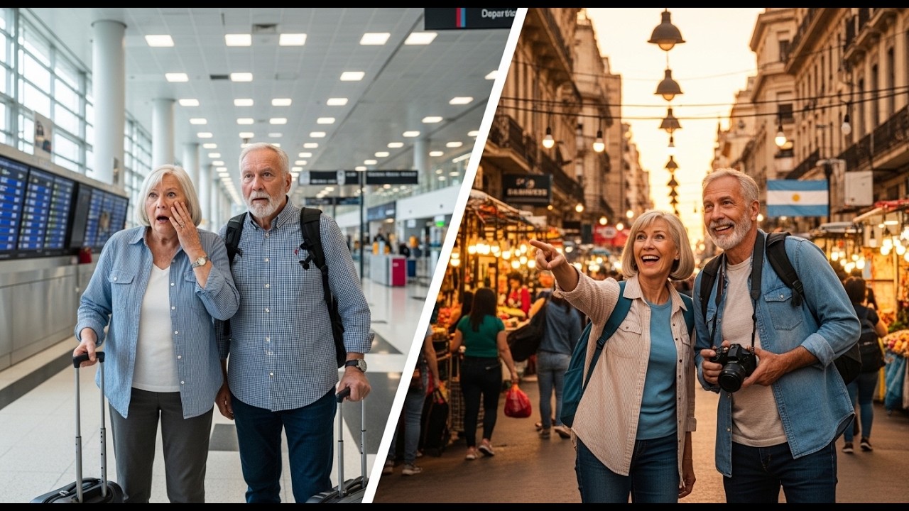 Antes pensaban que Argentina era atrasada, pareja canadiense queda impactada tras solo 5 minutos