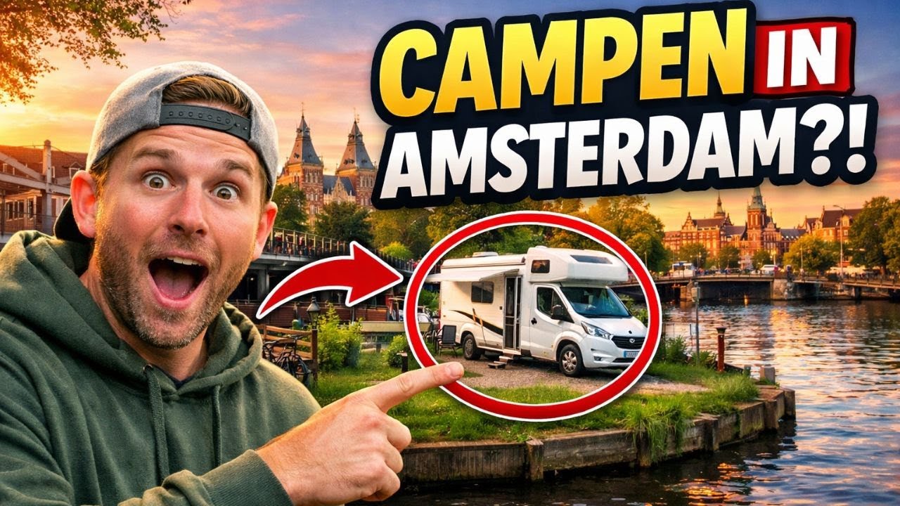 Campen in Amsterdam?! 😱🚐 Dieser Campingplatz macht’s möglich!