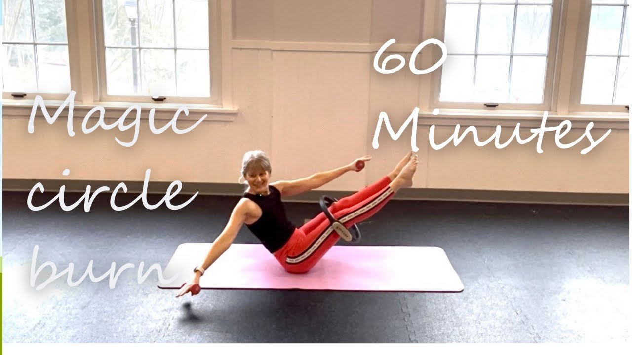 Magic Circle Workout | Pilates Mat| Ring and Weights| 60 Minutes