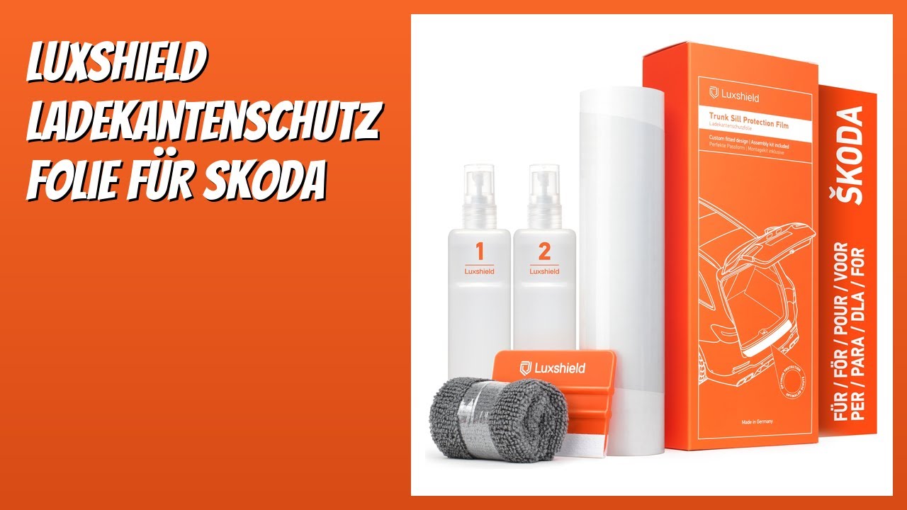 BEWERTUNG (2026): Luxshield Ladekantenschutz Folie für Skoda. Infos