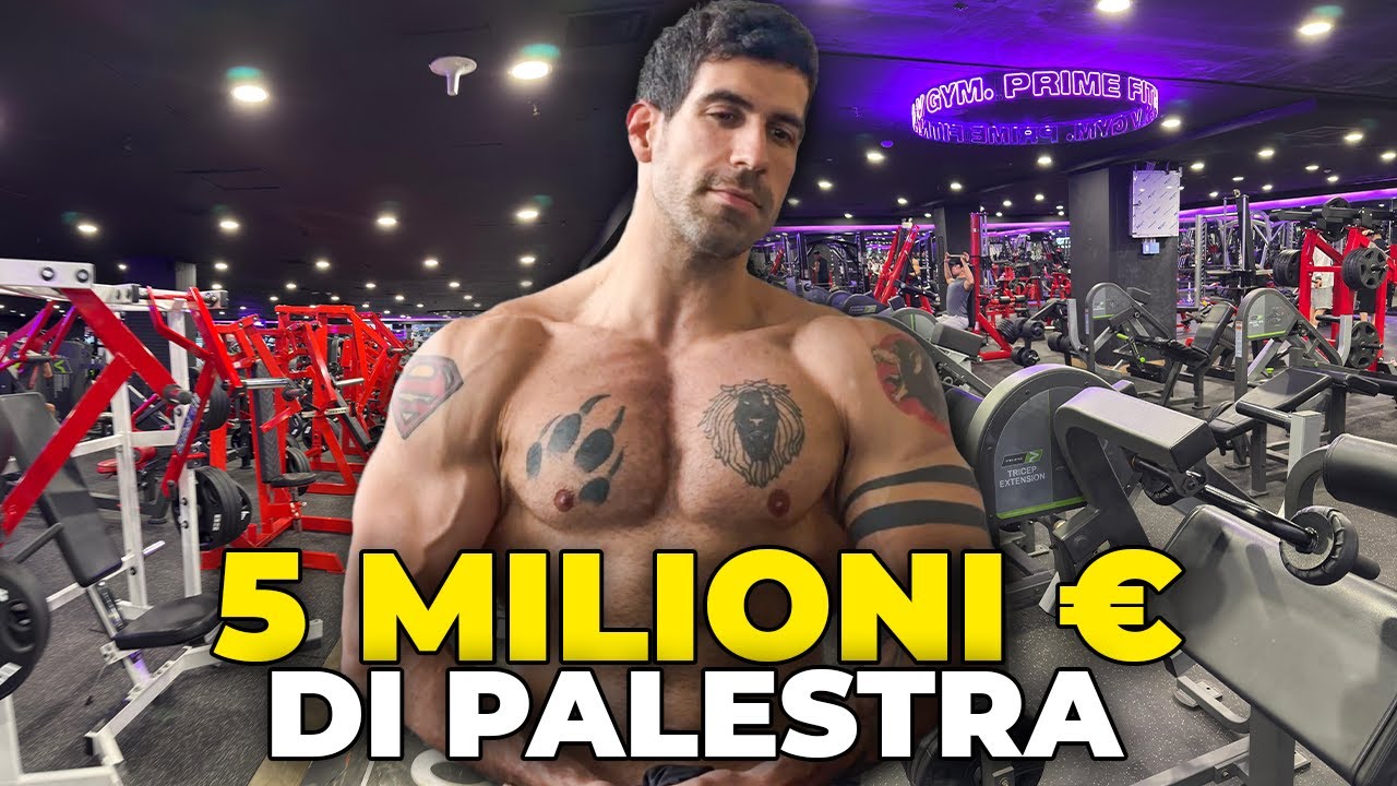 PALESTRA DA 5 MILIONI DI EURO, LA MIGLIORE AL MONDO!