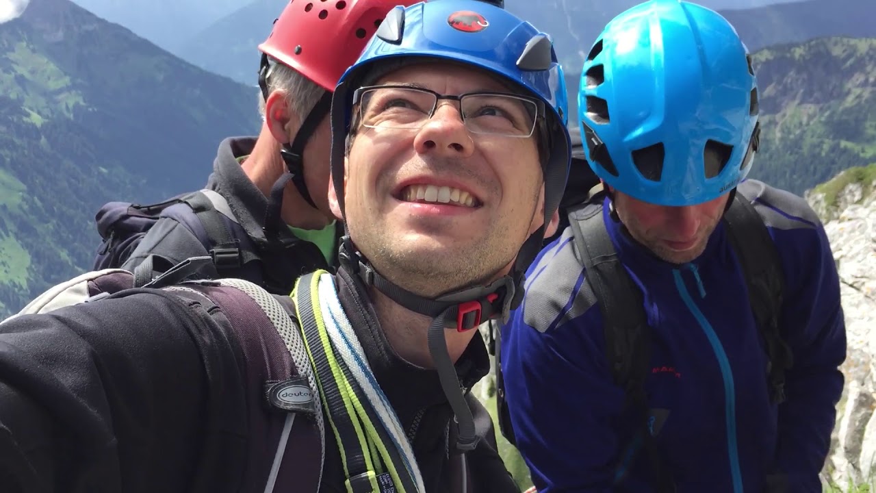 Alpinklettern am Gimpel