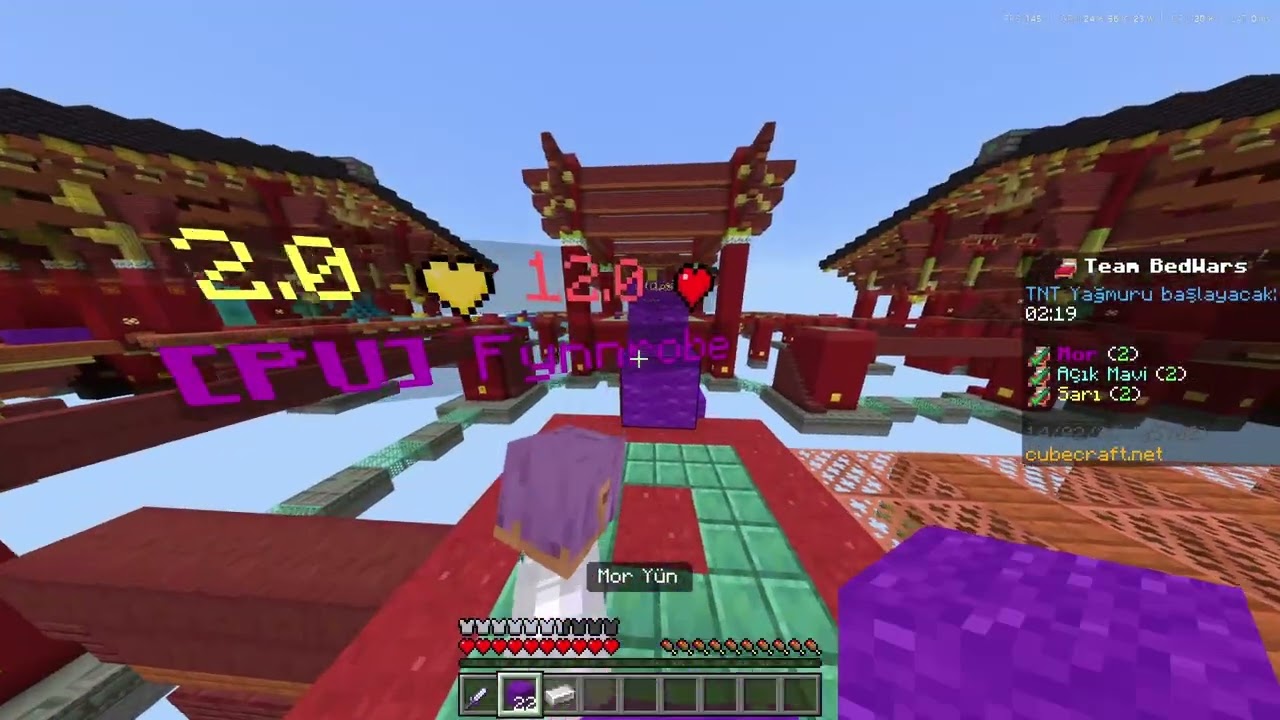 BEDWARS yeni harita komik eylenceli mistik maç