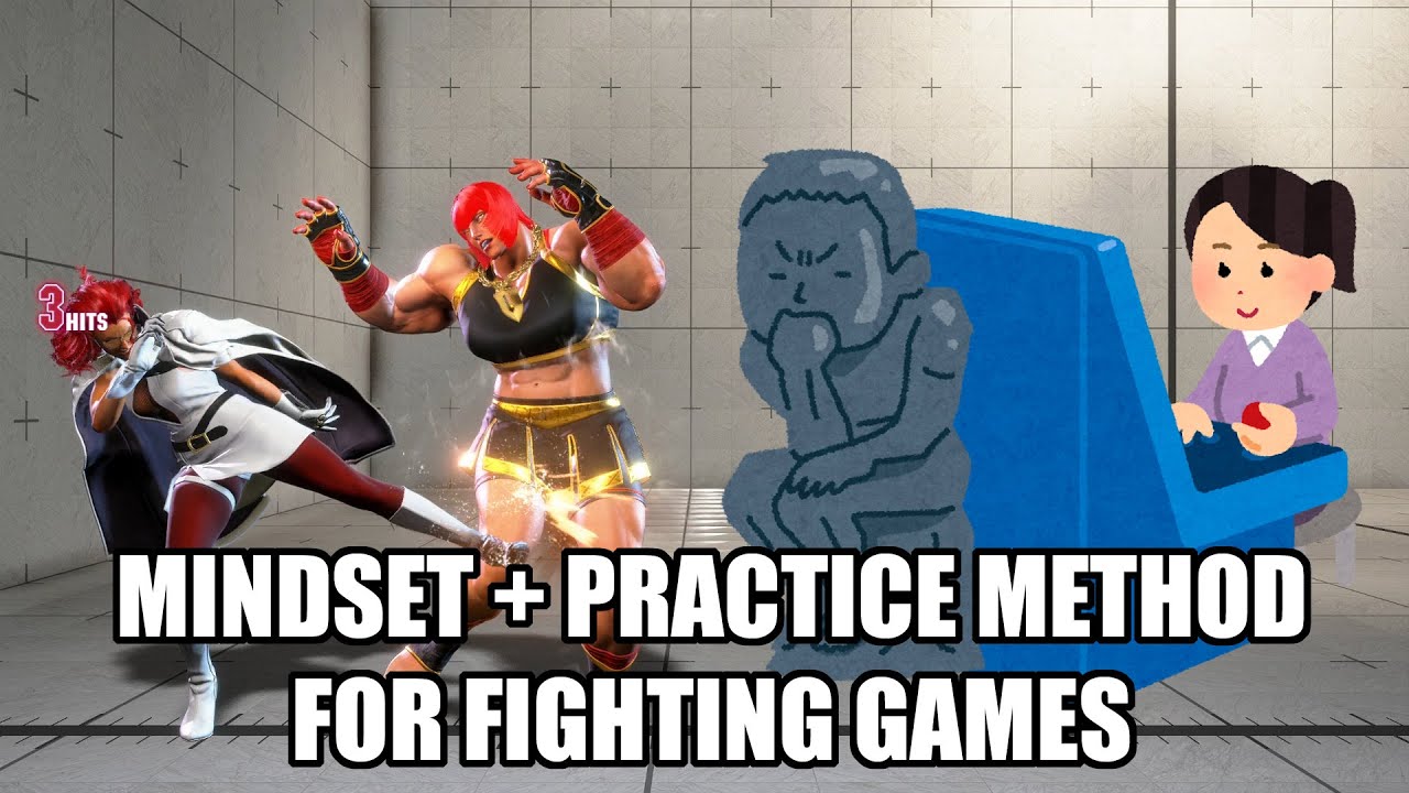 Mindset and Practice Method to Become Better at FGs [Fighting Game Advice FGA #7] #FGC #SF6