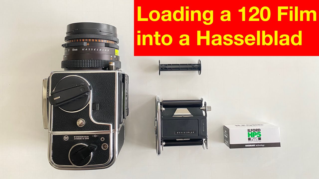 Loading 120 Film into Hasselblad 503CW