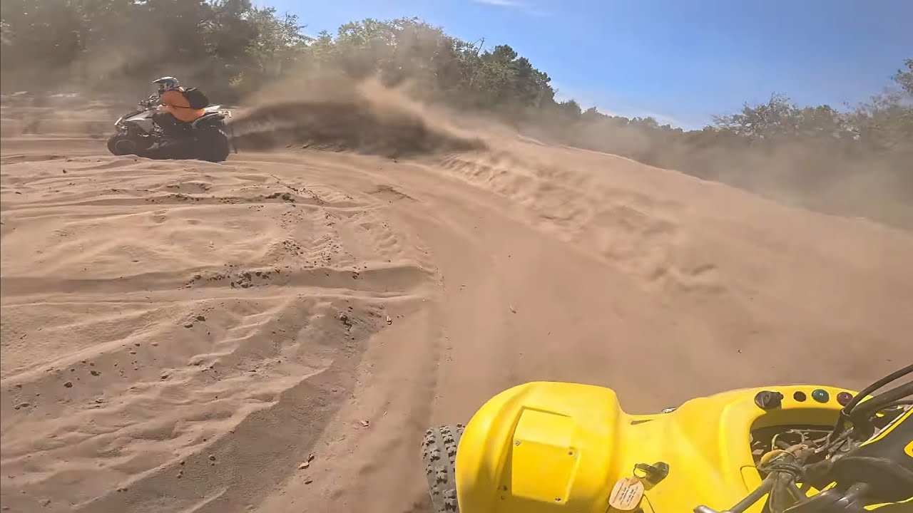 FULL SENDING MY TRX 450 AND LTZ 400 AT OUTBACK 2025