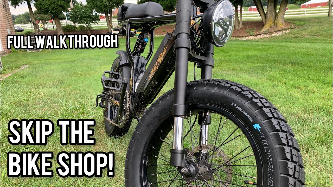 How to Upgrade Tires on the Ariel Rider X-Class !