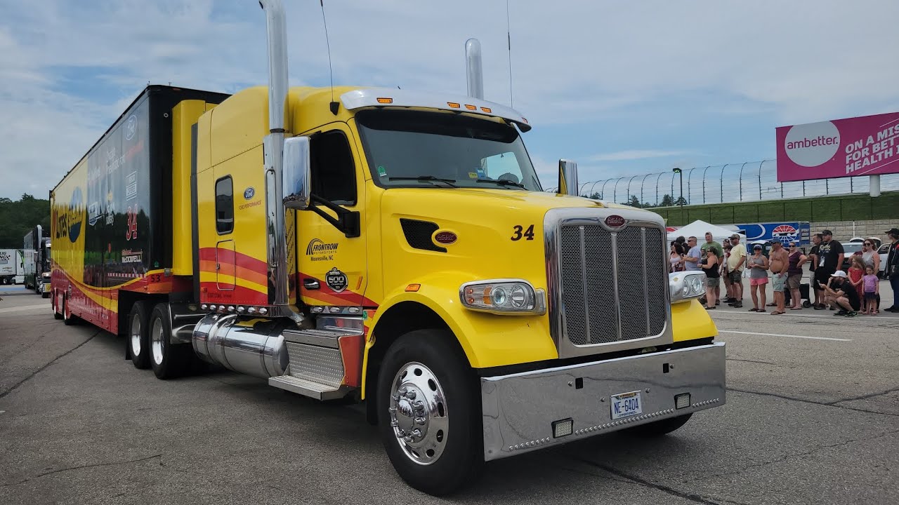 NHMS Cup Series Haulers Entering Infield
