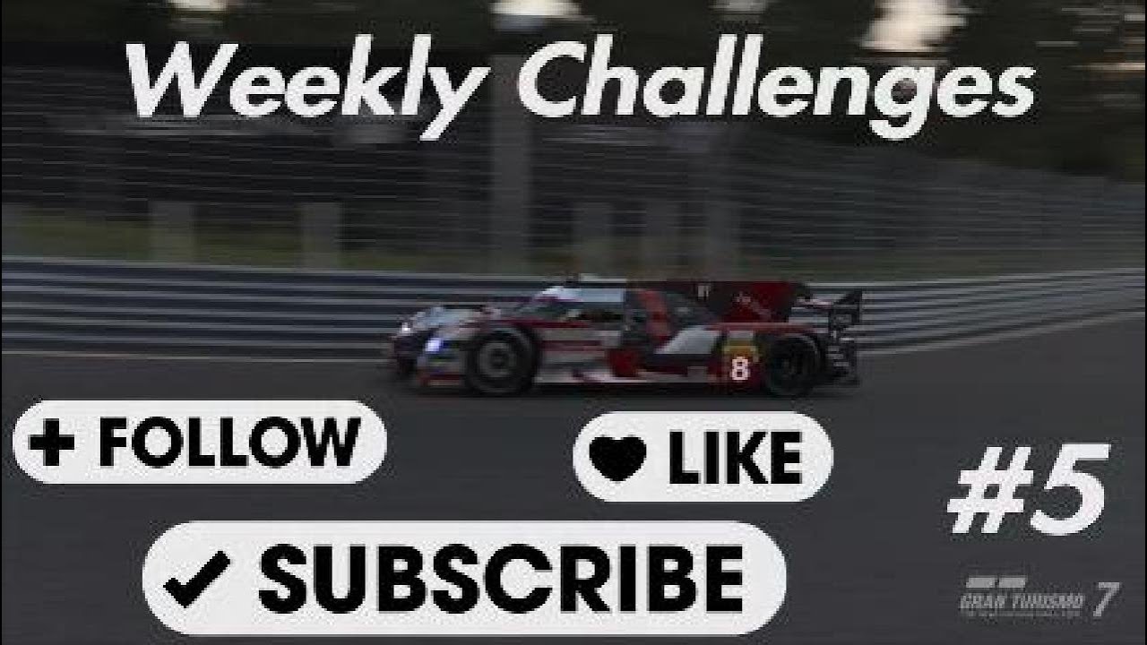 Gt7 - Weekly Challenges