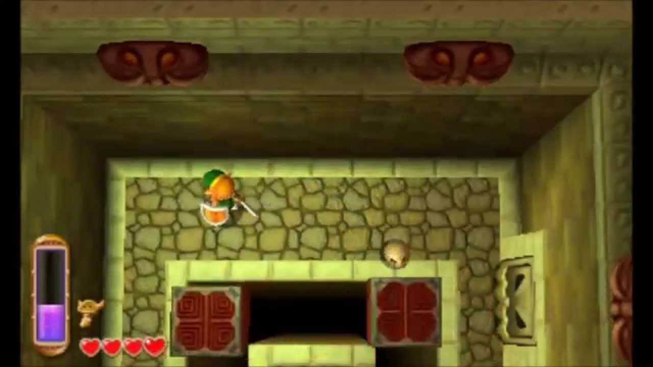 The Legend of Zelda: A Link Between Worlds - House of Gales (All Treasure Chests)