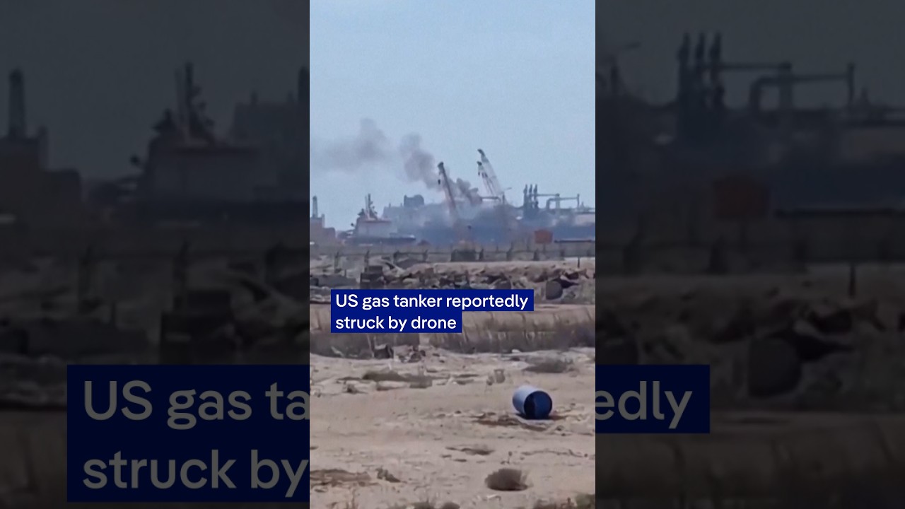 US gas tanker reportedly hit by drone in Egypt | DW News