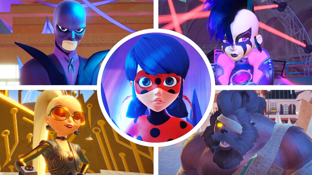 Miraculous: Rise of the Sphinx - ALL BOSSES