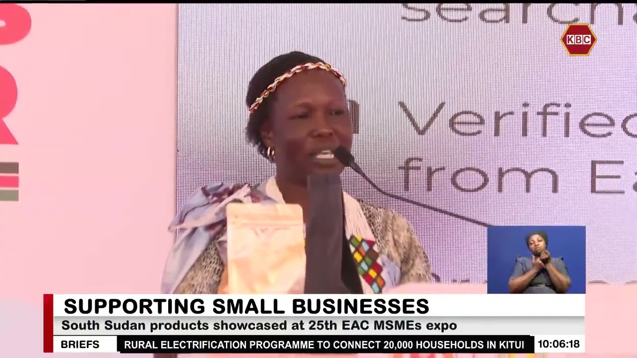 South Sudan products showcased at 25th EAC MSMEs expo