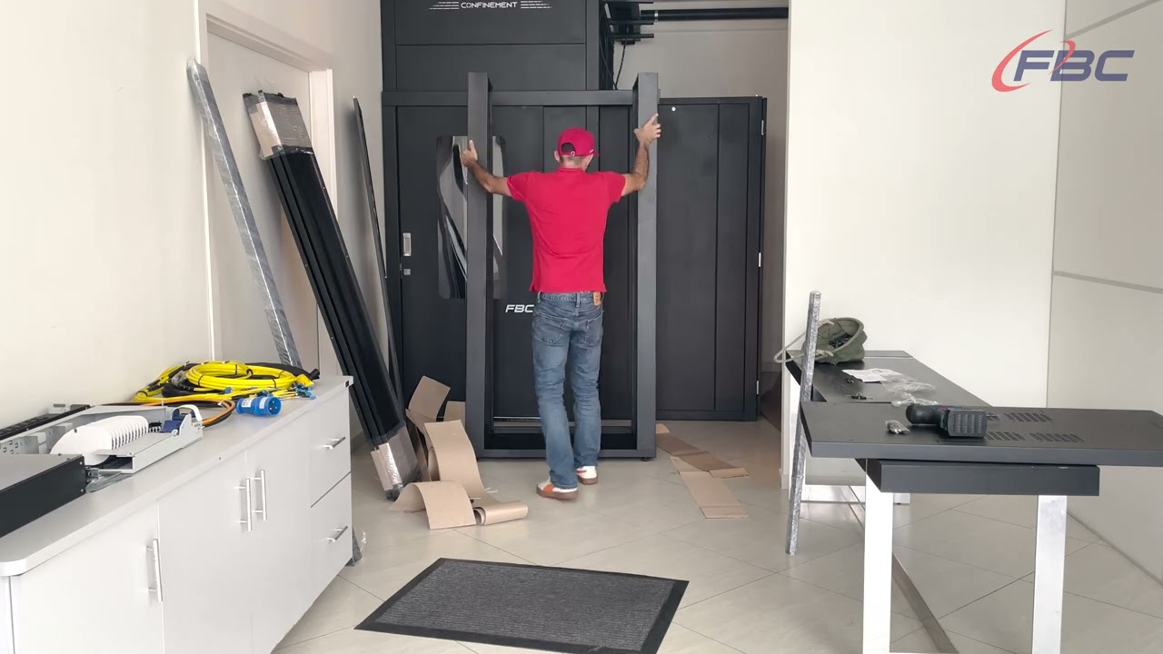 Montagem Rack Piso Desmontável Fibracem: Instalação rápida e prática na sua rede!