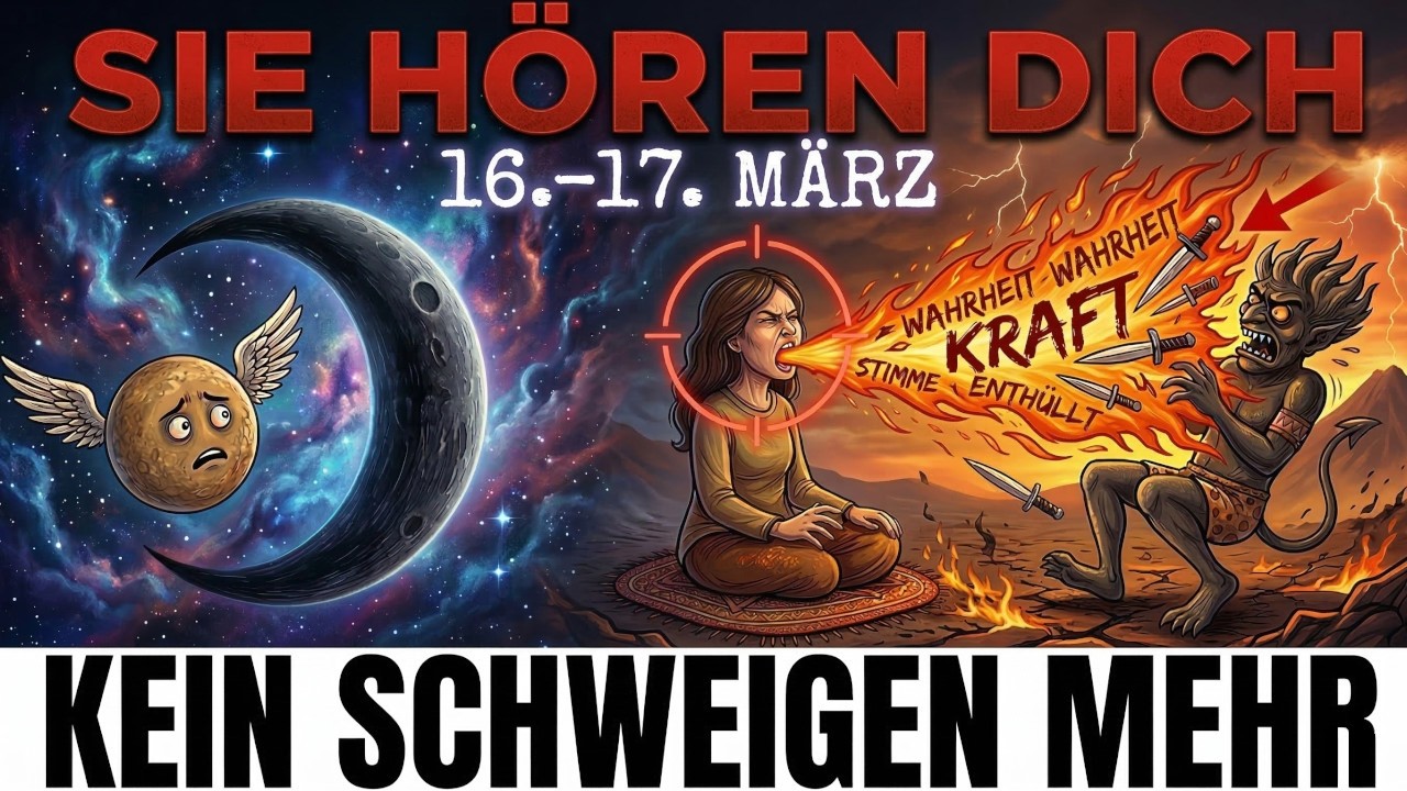 Merkur-Lilith Clash MORGEN: 3 Dinge, die du zu sagen fürchtest, kommen ENDLICH raus (16. März)