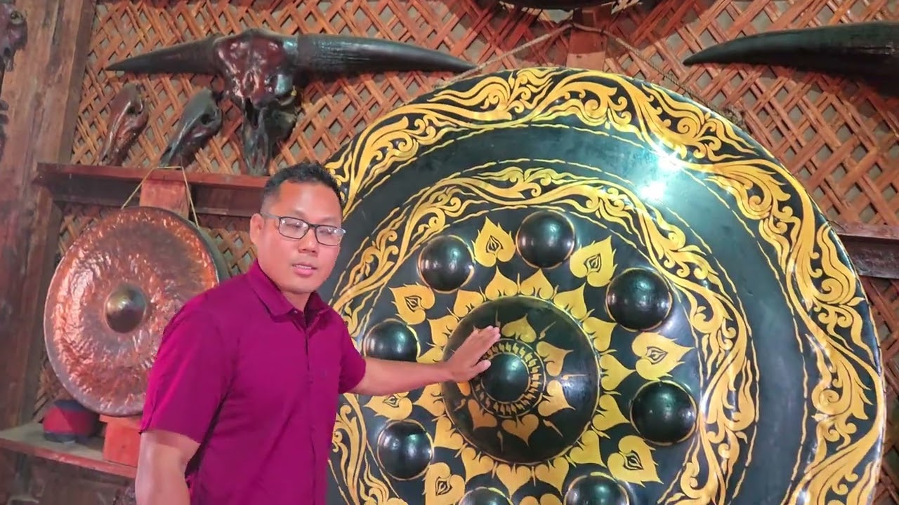 Longwa Village in Indo-Myanmar Border Area...