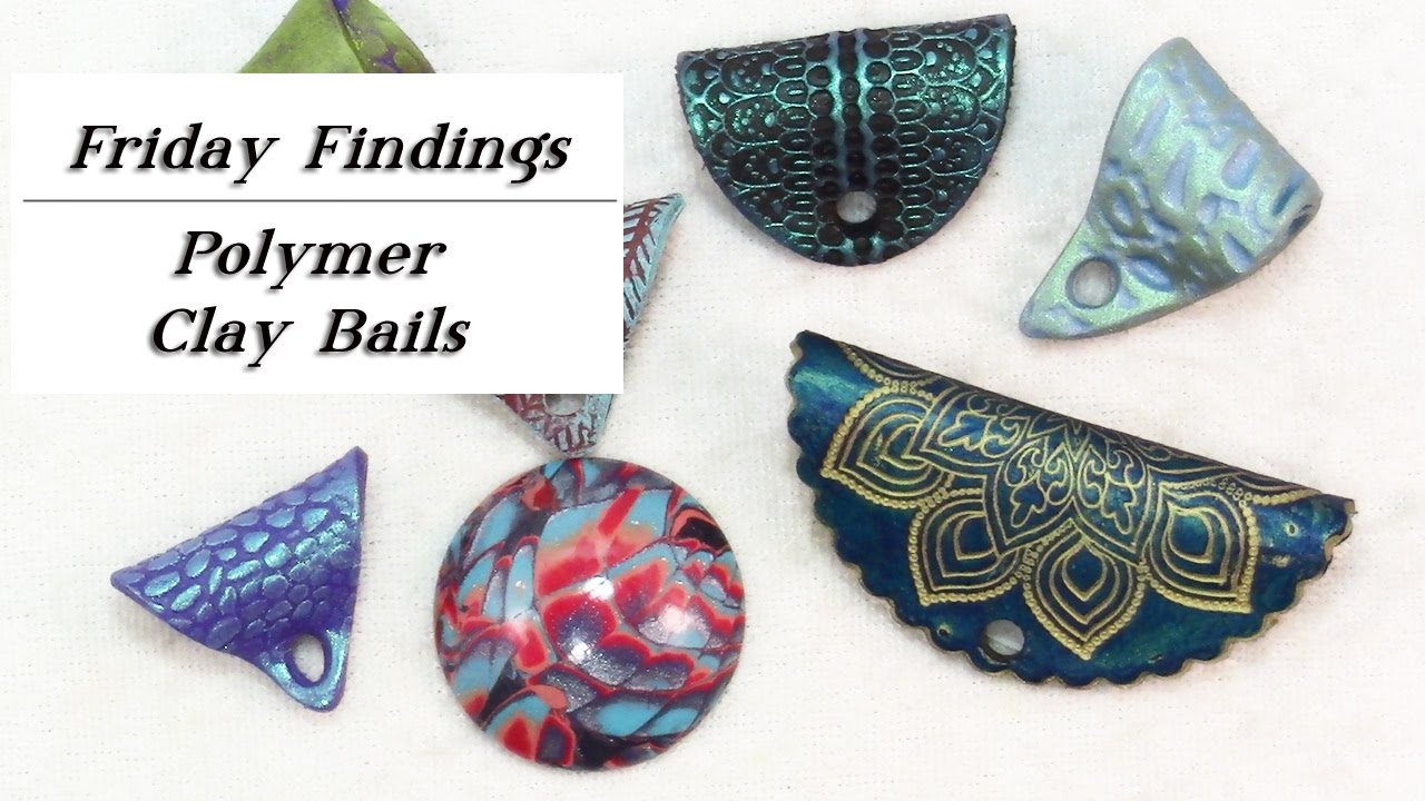 Create a DIY Necklace Bail for Polymer Clay Pendants