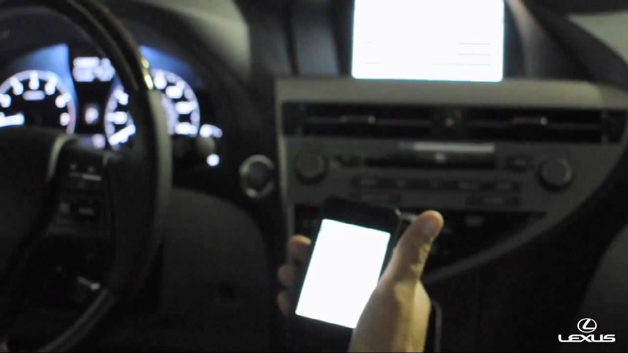 How To  Pair Your Bluetooth Phone with your Lexus RX350