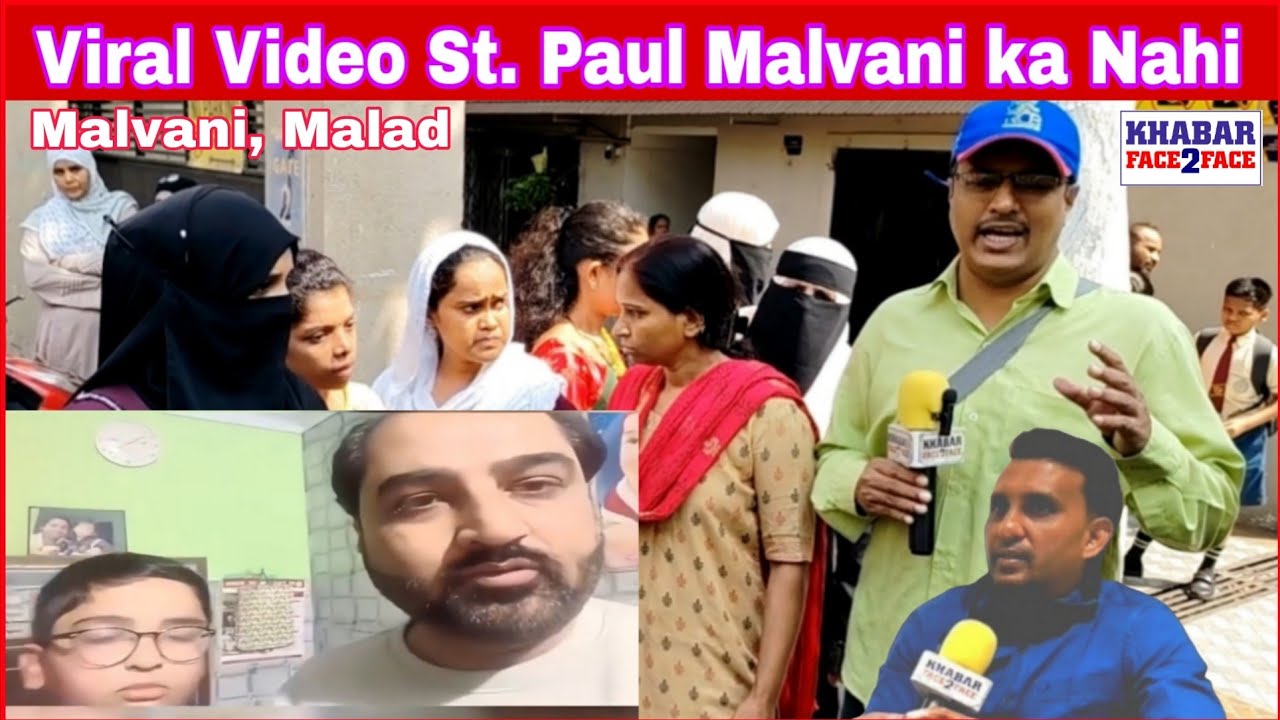 Viral Video of Student Slapping Not Related to St. Paul's High School Malvani Malad - Vijay Rao