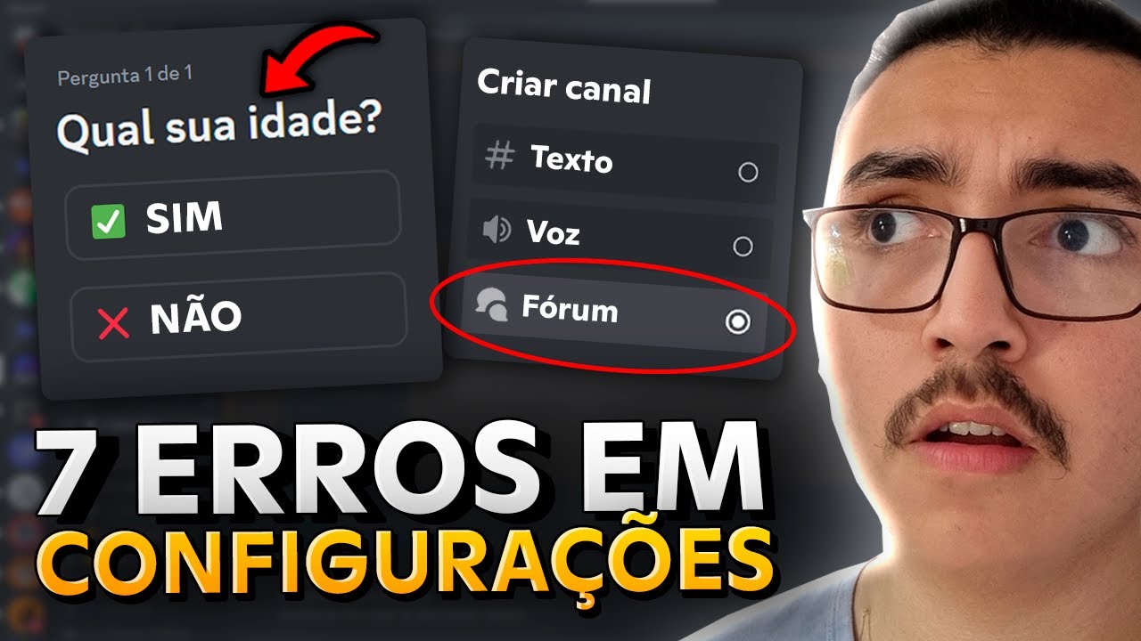 7 CONFIGURAÇÕES que vão DESTRUIR seu SERVIDOR DISCORD em 2025!!