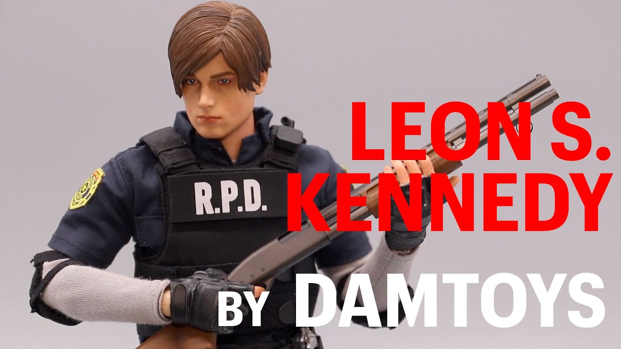 Leon S Kennedy 1/6 Scale Figure Resident Evil 2 Damtoys Unboxing & Review