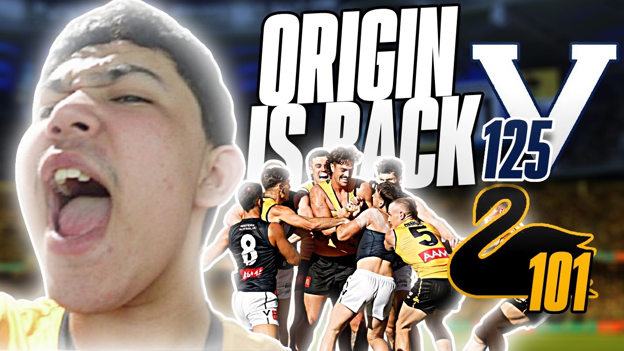 ORIGIN IS BACK! | 2026 AFL Origin | Western Australia VS Victoria