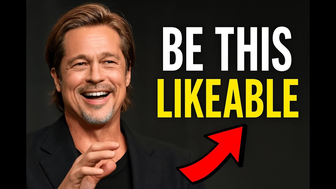 How Brad Pitt Wins People Over Instantly