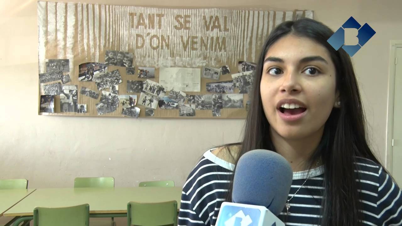 abril 2016: Institut Almatà a L’escola al dia de Balaguer Televisió