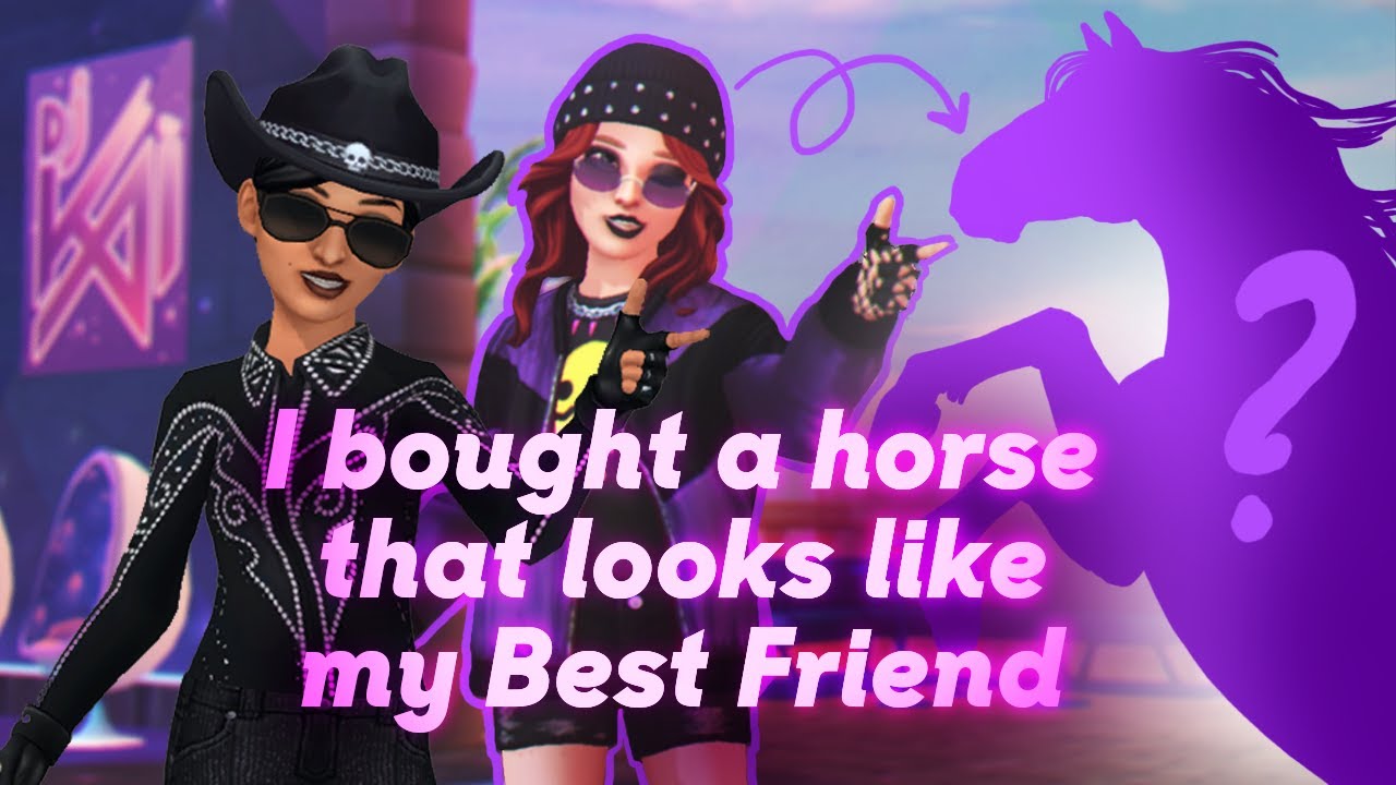 I bought a horse that looks like my Best Friend - this one is a mess