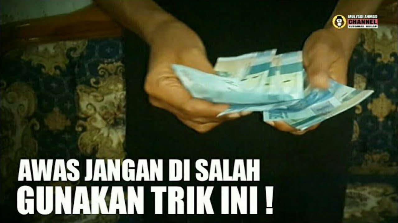 Rahasia Sulap Merubah Kertas Menjadi Uang - Buat Street Magic