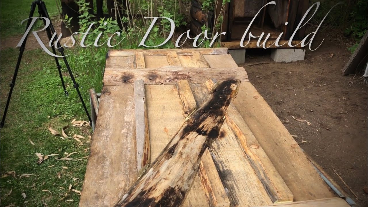 Old Outhouse part 3 Rustic Door Build Vintage Sheds and Homesteads