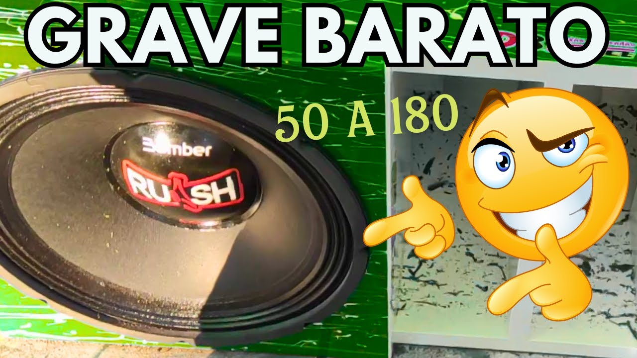 💥o mais barato Alto Falante Woofer 12 Polegadas 1000 Rms 4 Ohms Bomber Rush como regular