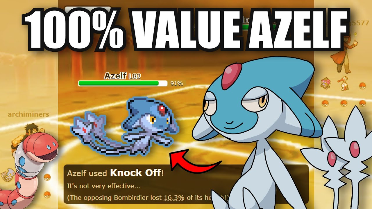 MOST VALUABLE AZELF | Pokémon Showdown Random Battles