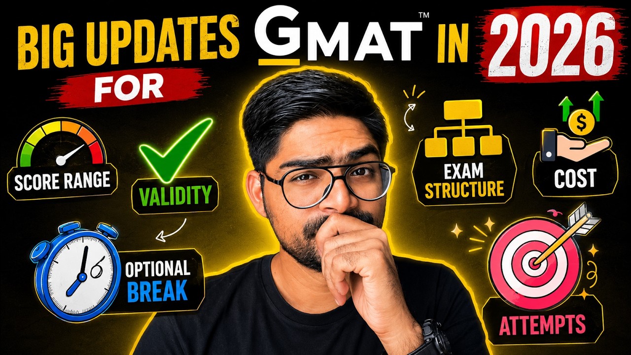 Всё о GMAT 2026 за 10 минут | Изменения и обновления для GMAT в 2026 году | Пратик Джоши