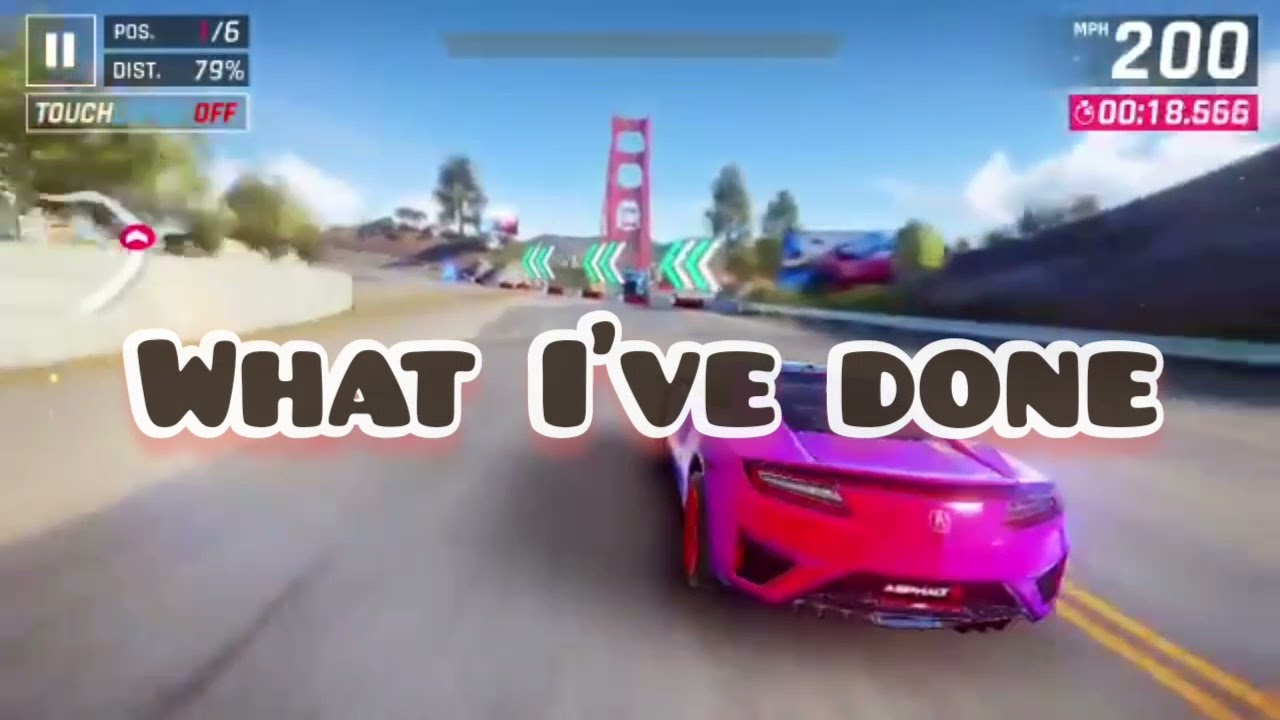 What I've Done - Linkin Park (fan made Asphalt 9 Legends GMV)