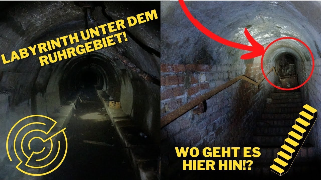 LOSTPLACE // Der STOLLENBUNKER // Labyrinth unter einer Stadt im Ruhrgebiet gefunden 😱🔦 ! 