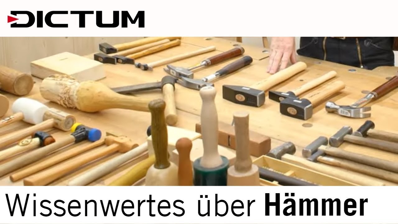 Wissenswertes über Hämmer - Schreinerhammer, Zimmererhammer, japanische Genno u.v.a.m.