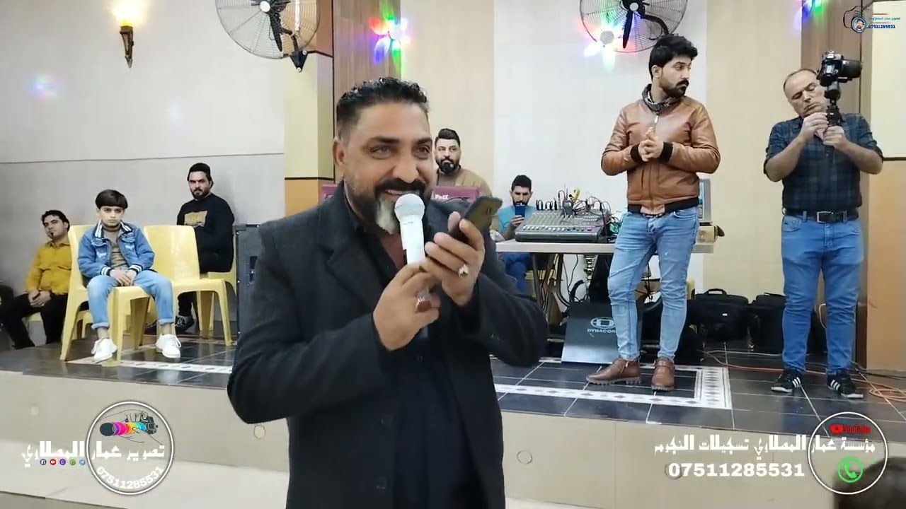 الفنان ياسر الخابوري دبكه زواج احمد الطائي وعلي الطائي(3) المايستروحمو شنكالي تصوير عمار المصلاوي