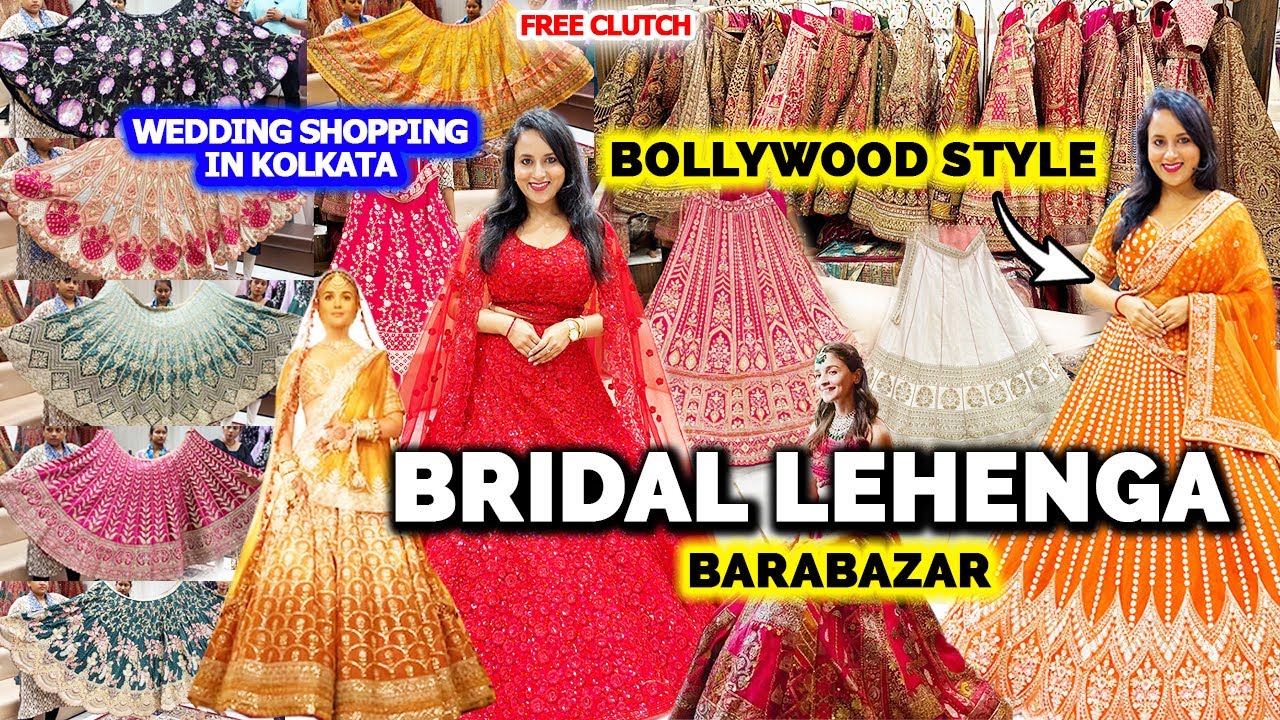 Bridal Lehenga in Kolkata Barabazar | Bridal & Non Bridal Lehenga | Wedding Lehenga Shopping Kolkata