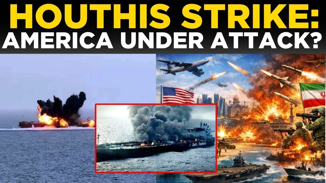 Live: US WARSHIPS HIT? Houthi Barrage ROCKS Red Sea &ndash; Did America Just Get DRAGGED into WAR?