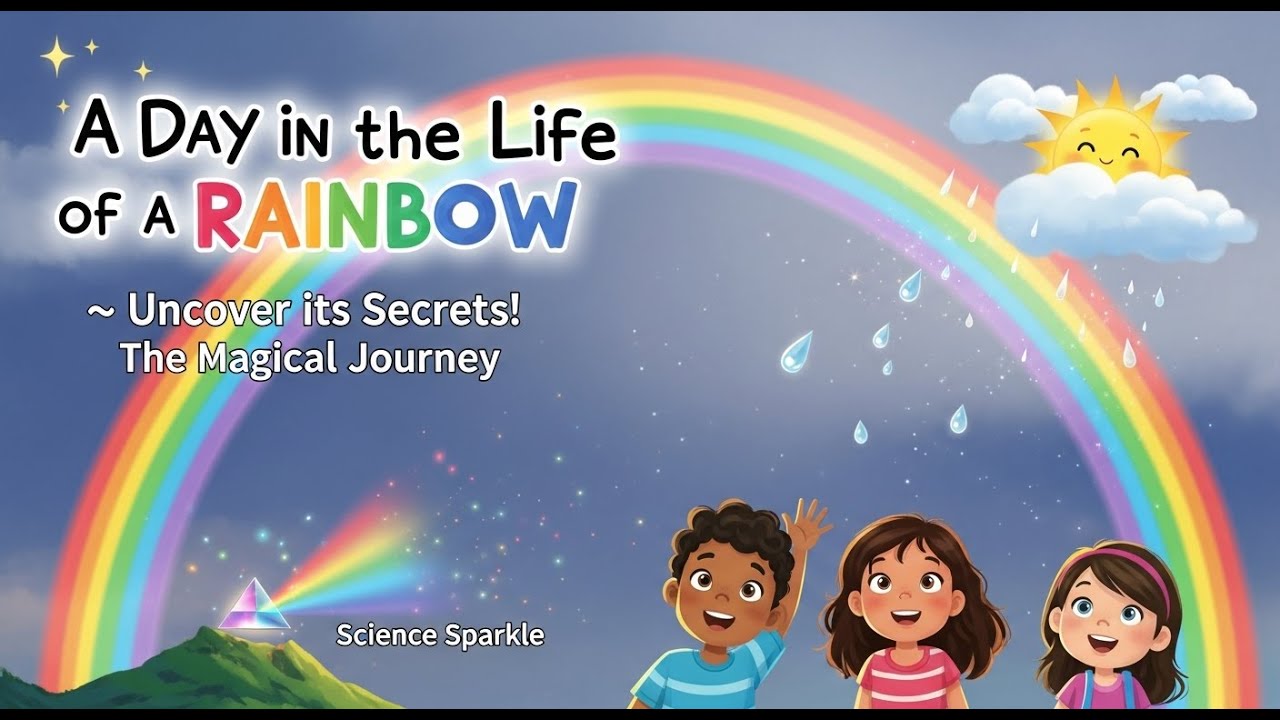 A Day in the Life of a Rainbow 🌈 | Kids Story + Science Magic #storytime