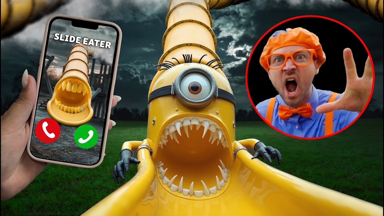 MINION.EXE и SLIDE EATER СЪЕЛИ BLIPPI.EXE В РЕАЛЬНОЙ ЖИЗНИ!!! 😱 BLIPPI.EXE ЗВОНИТ В 3 ЧАСА НОЧИ