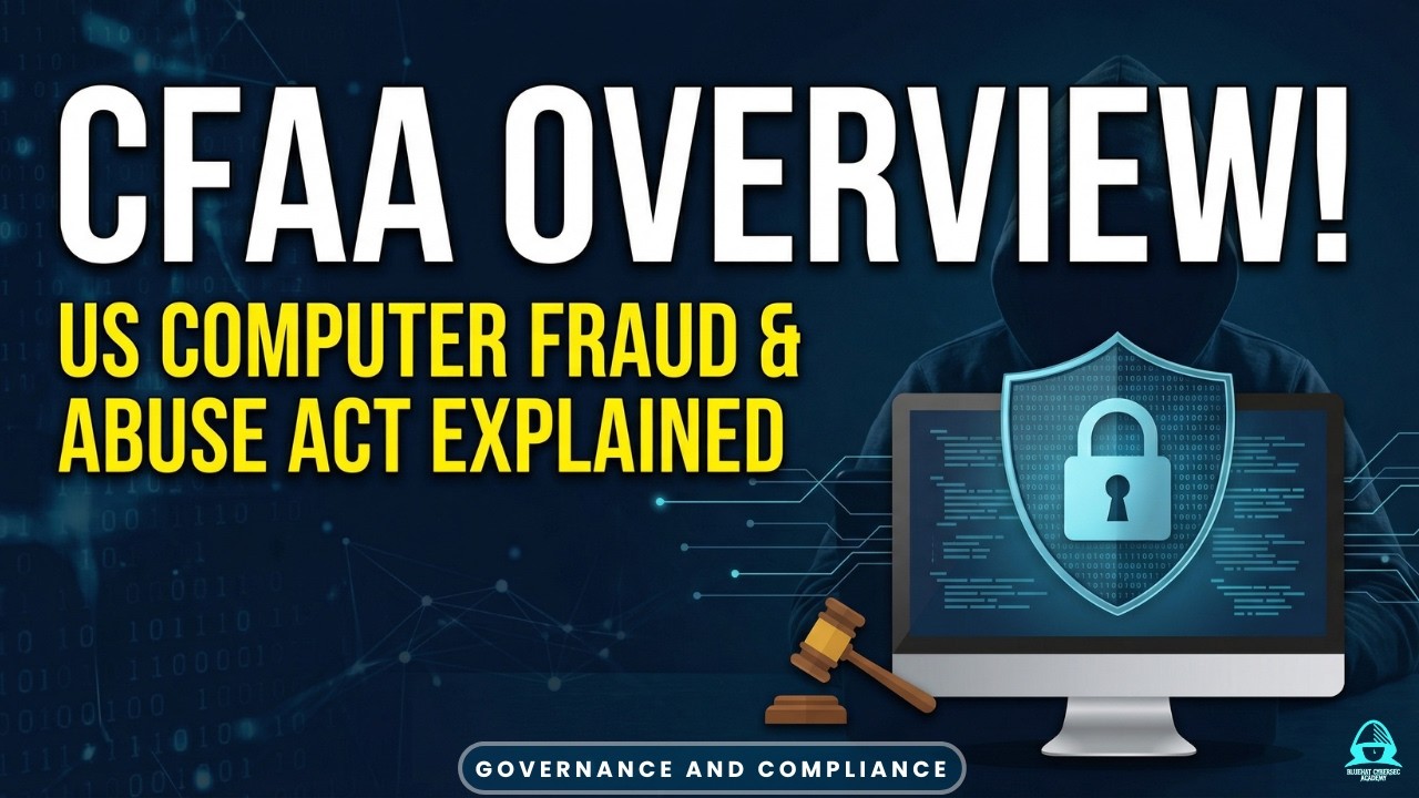 CFAA Explained: Complete Guide to US Computer Fraud and Abuse Act | Cyber Law Simplified