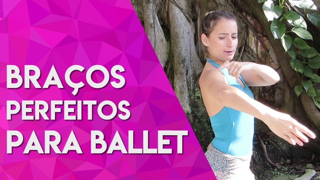 Posições perfeitas dos braços no ballet