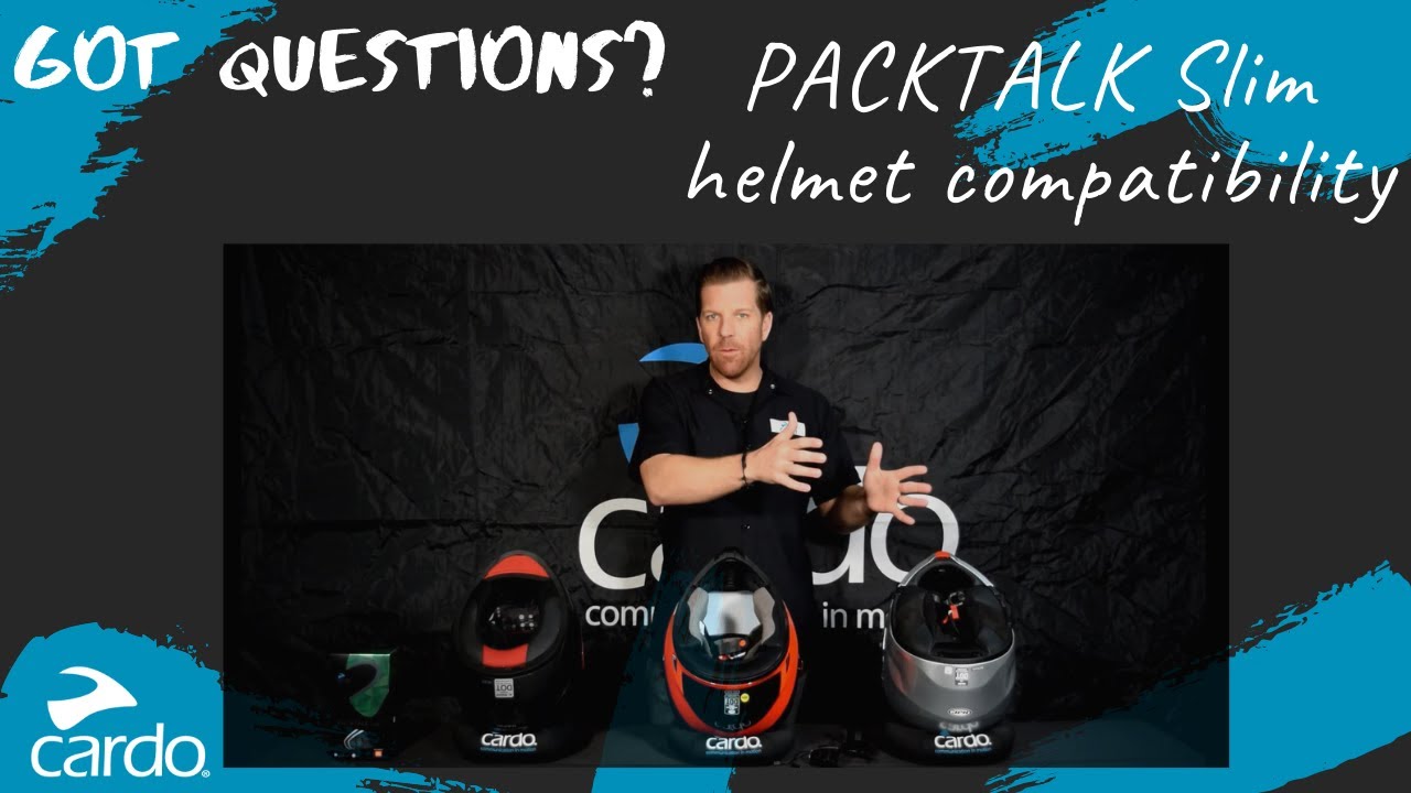 Learn about PACKTALK Slim helmet compatibility