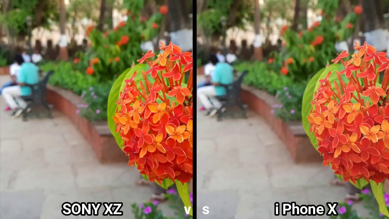 iPhone X Vs Sony Xperia XZ Camera test Comparison | iPhone X vs Xperia XZ | iPhone X speed test
