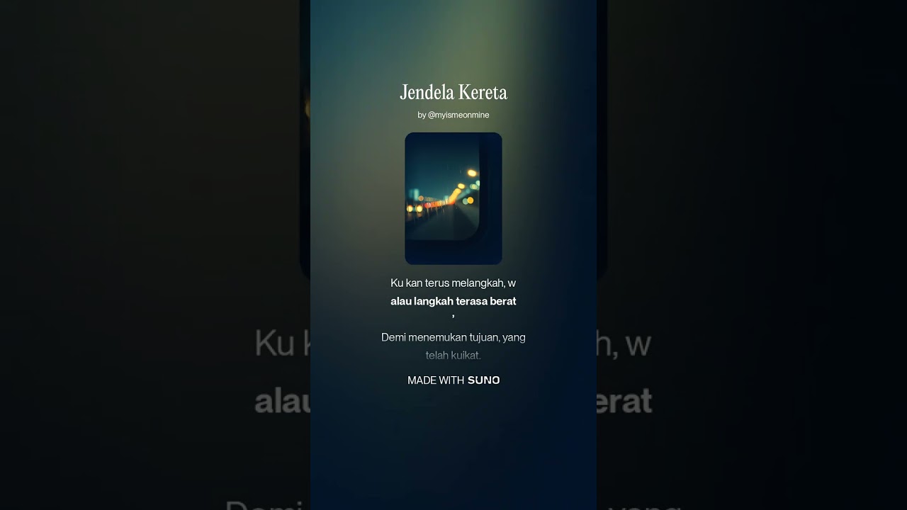 Jendela Kereta