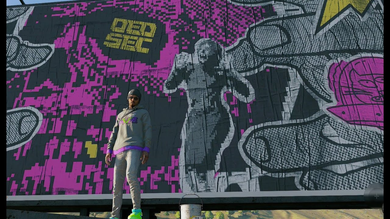 Watch Dogs 2 | How to complete Side Operation Paint Job (First Steps) | Part  3