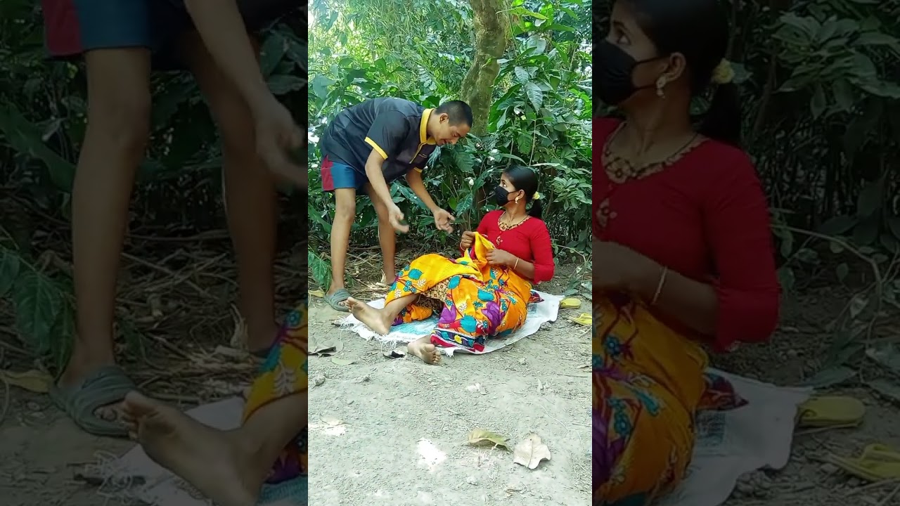 বোরহা ভা,বি সাথে কি #funny #video 